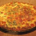 Clafoutis de tomates cerise au fromage
