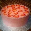 Gâteau aérien aux Fraises de 