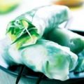 Rouleaux de printemps à la julienne de concombre