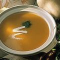 Soupe de courge sauce Harissa