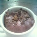 Mousse Choco-café, poudrée de réglisse vanillée[...]