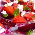 Salade de Pastèque Betterave Rôtie et Fromage[...]