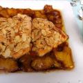 Filets de truite aux amandes et ananas