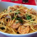 Linguines aux crevettes