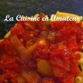 Sauce aux légumes pour les pâtes