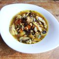 Soupe de champignons au sumac