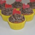 Cupcake Choc'Amour (Oréo, chocolat et gingembre)