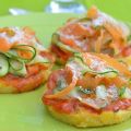 Galette de polenta et ses petits légumes