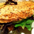 Grilled cheese avocat-tempeh