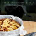 Torta al cioccolato e mele senza farina