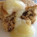 GÂTEAU À LA COMPOTE DE POMMES ET RAISINS