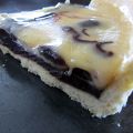TARTE MARBRE AUX DEUX CHOCOLATS