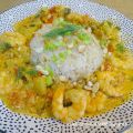Curry de crevettes aux noix de cajou, citron[...]