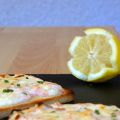 Tartine au saumon fumé