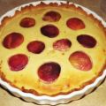 Tarte amandine aux pêches
