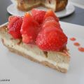 Cheesecake pistache & fraise