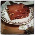 Blondie à la pralinoise et aux noix