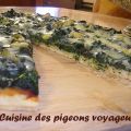 Pizza aux épinards