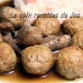 RAGOÛT DE BOULETTES ET DE PATTES DE COCHON