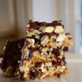 Barres croquantes noix et chocolat