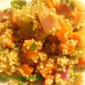 Quinoa aux légumes parfumé à la noisette
