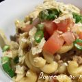 Macaroni au fromage Velveeta et au boeuf style[...]
