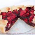Tarte rustique aux fraises et petit-beurre