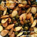 Graines et pois grillés - Grilled peas and seeds