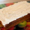 Pain aux bananes, glaçage à l'érable