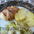 Roulade de poulet à l'Italienne