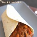 Bavette à l'indienne en tortilla // Défi Patak's