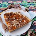 Tarte au potimarron et confit d'oignons