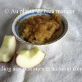 Pouding chômeur aux pommes et au sirop d'érable