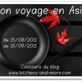 Concours Mon voyage en Asie