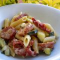 PENNE AU CHORIZO FAÇON RISOTTO