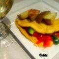 Omelettes végétales garnies