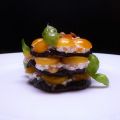 Salade d'aubergines, abricots secs et basilic[...]