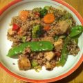 Recette sans gluten: Stir-fry végé et quinoa