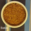 Crème chocolat en crumble (vegan)