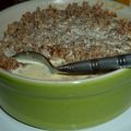 Crumble poires-chocolat-amandes