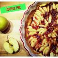Tartes aux Pommes et à la Confiture de Fraise