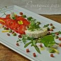 Brebille Papillon / fraises / tomates / jambon[...]