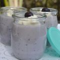 Riz chocolaté aux bleuets
