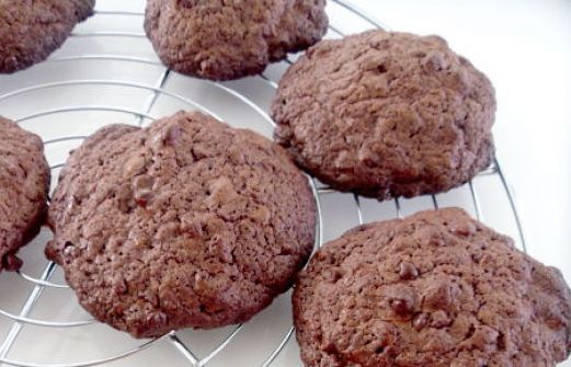 Recette: Cookies au chocolat et riz soufflé chocolaté