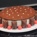 Bavarois poire - chocolat