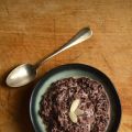 Black rice pudding {Riz noir au Lait d'amande[...]