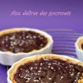 TARTELETTES AUX POIRES ET CRÉMEUX AU CHOCOLAT