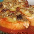 Coquilles gratinées porc & canneberges