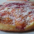 Gâteau renversé aux abricots et framboises sans[...]