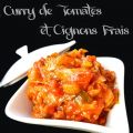 Curry de Tomates et Oignons nouveaux (Inde)